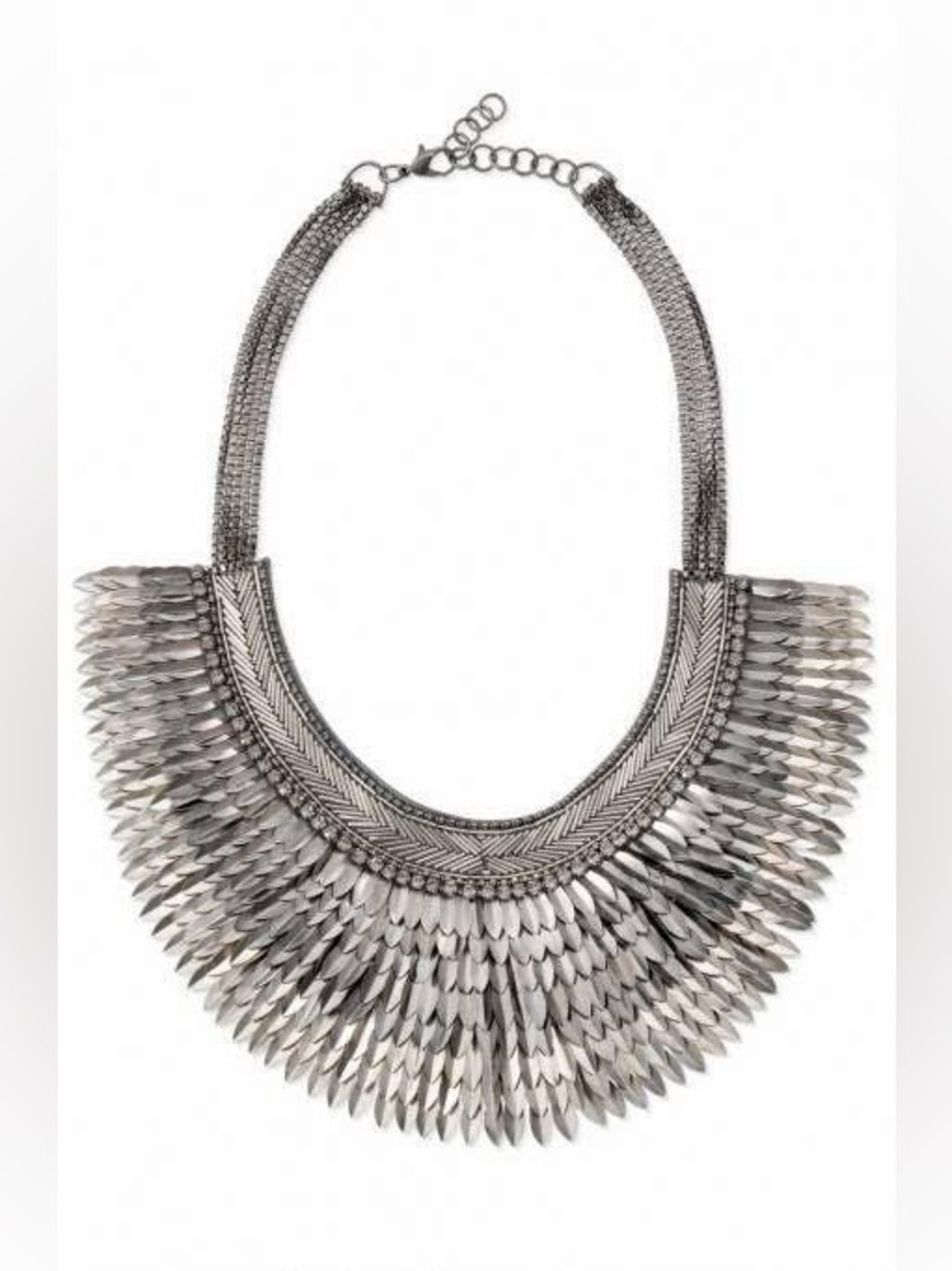Stella & Dot Pegasus Bib Necklace - Picture 2 of 10